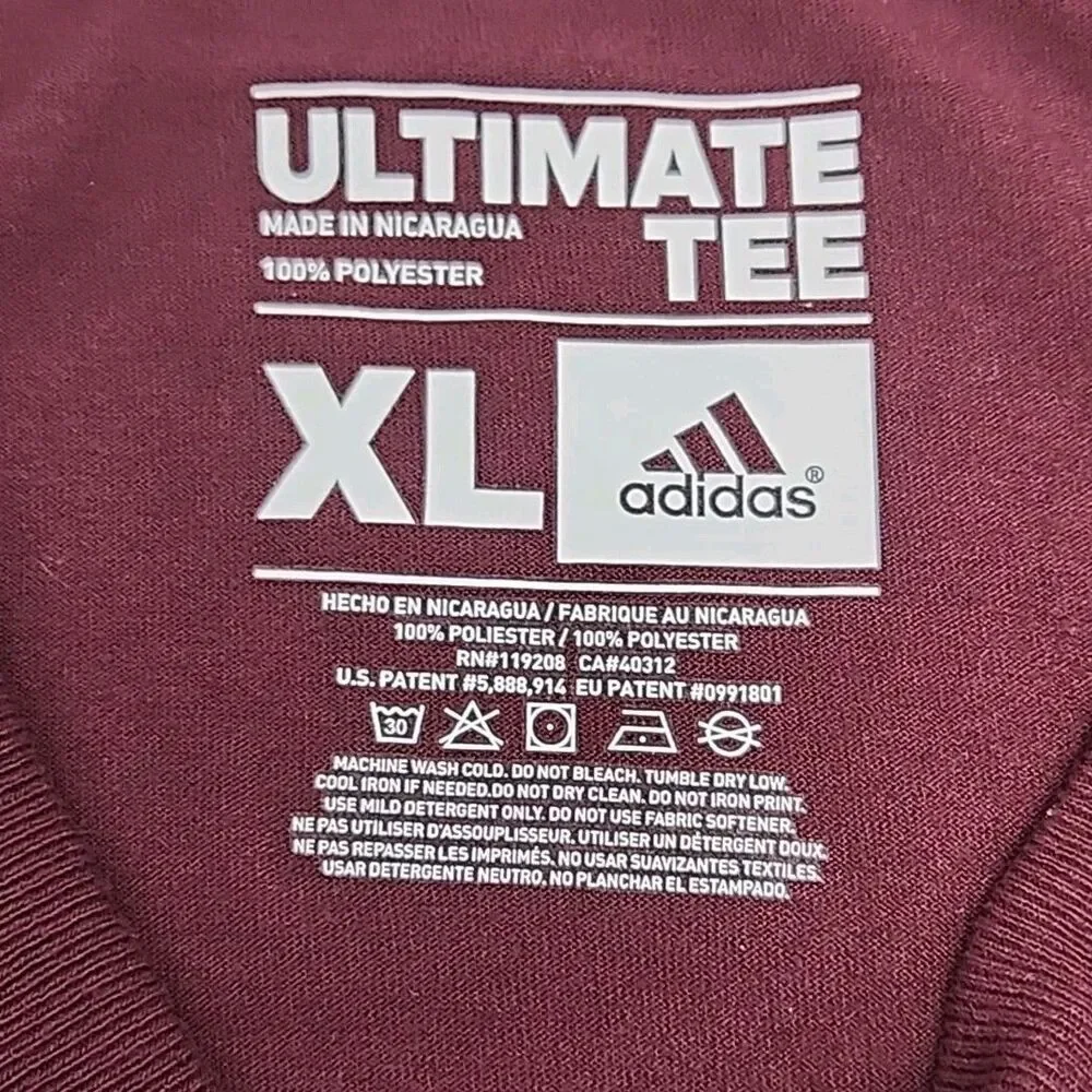 Adidas Cleveland Cavaliers Ultimate Tee T-Shirt Men Sz XL NBA Basketball CAVS